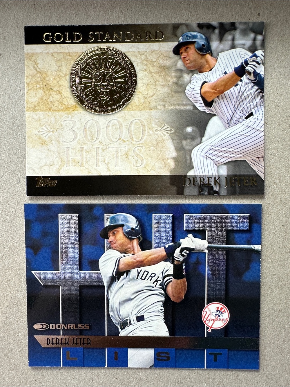 Derek Jeter 90’s Yankees lot of 17 w/ 2 Bernie Williams/1 Jorge Posada Rookies - Picture 4 of 16